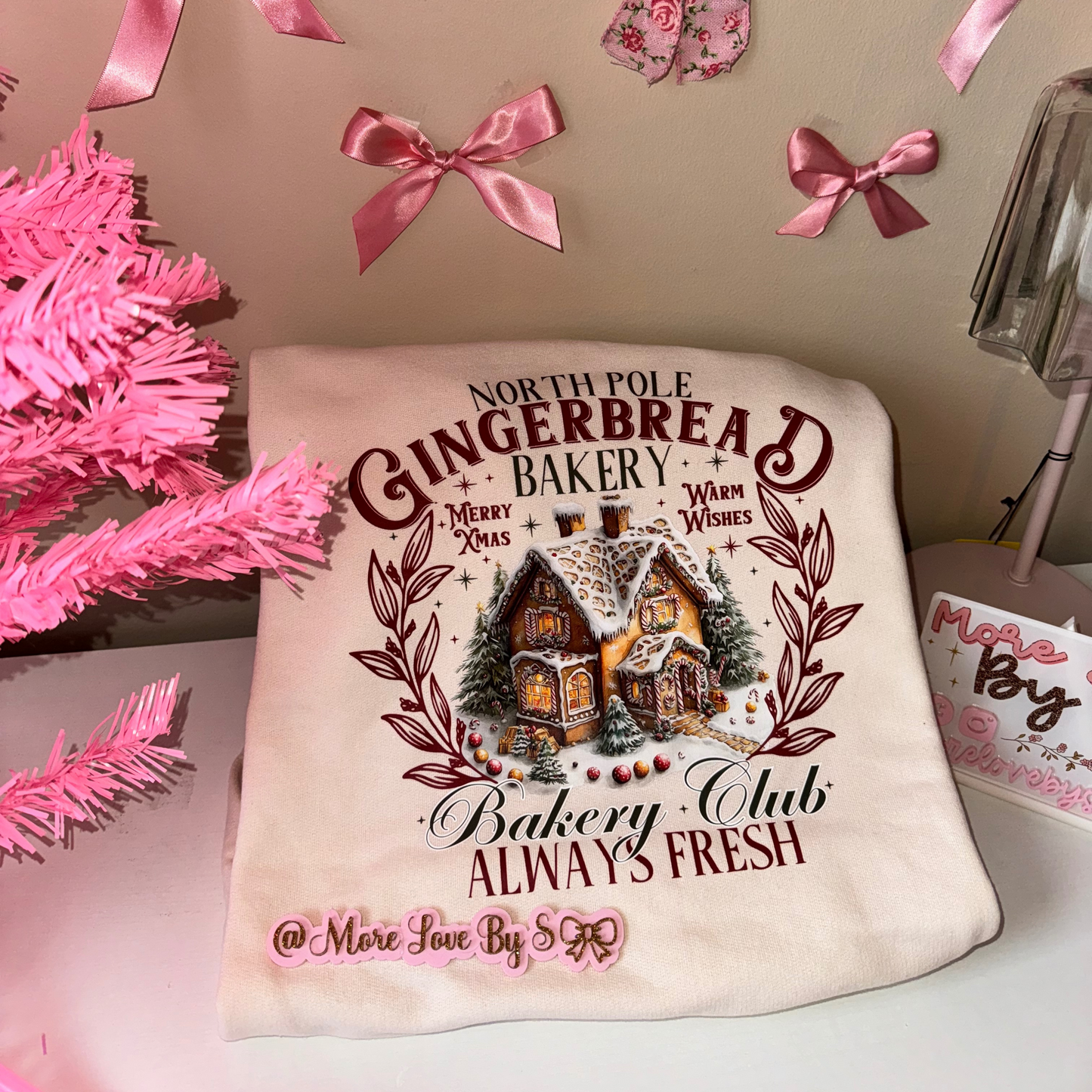 Gingerbread Bakery Inspired Sweatshirt