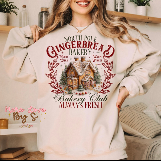 Gingerbread Bakery  Inspired Sweatshirt